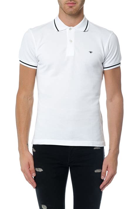 dior white polo|Dior t shirt price.